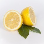 lemon with baking soda helps to remove stains from teeth