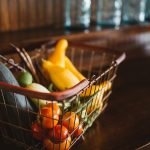 organic vegetable basket